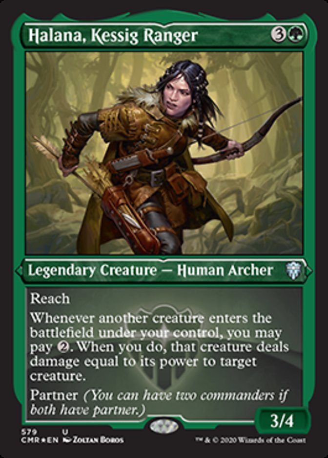 Halana, Kessig Ranger (Etched Foil)