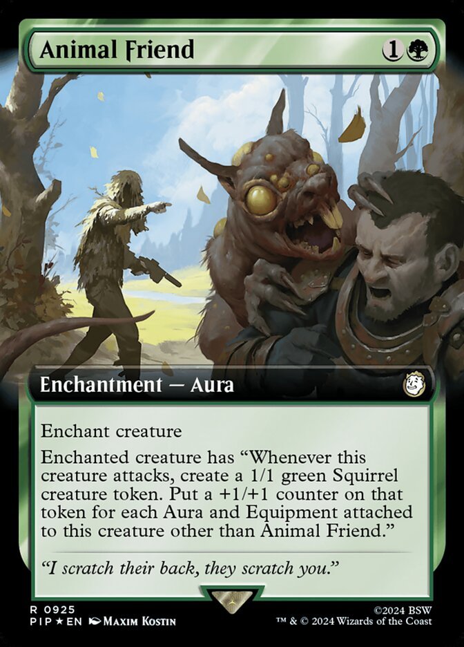 Animal Friend (Extended Art Surge Foil)
