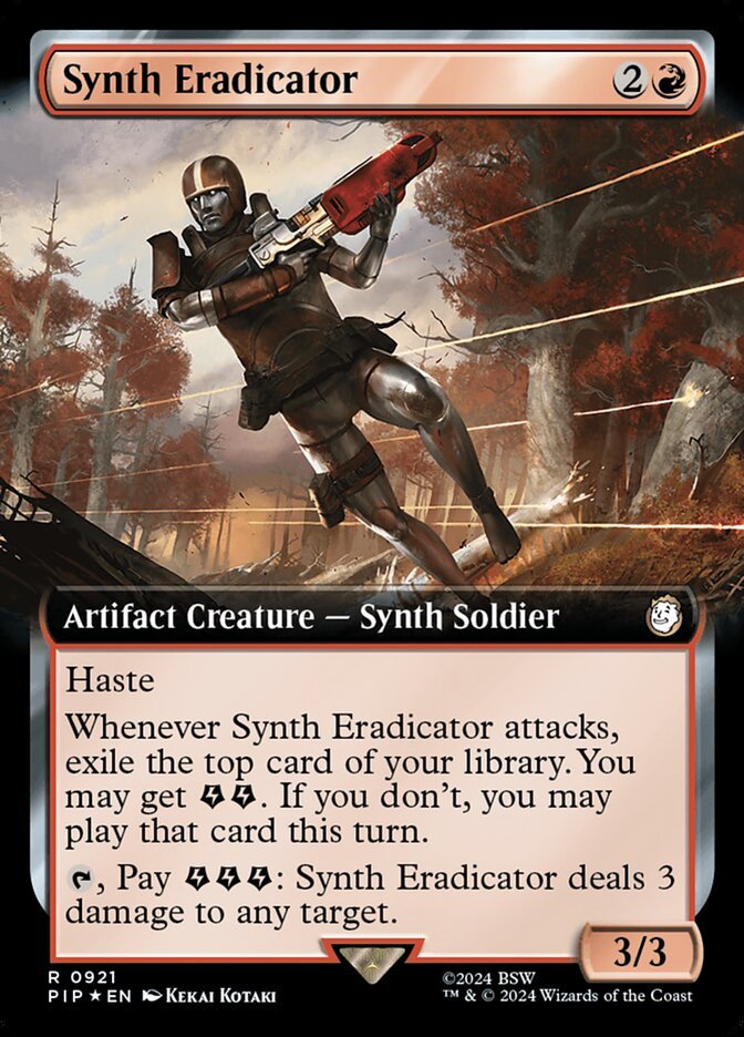 Synth Eradicator (Extended Art Surge Foil)