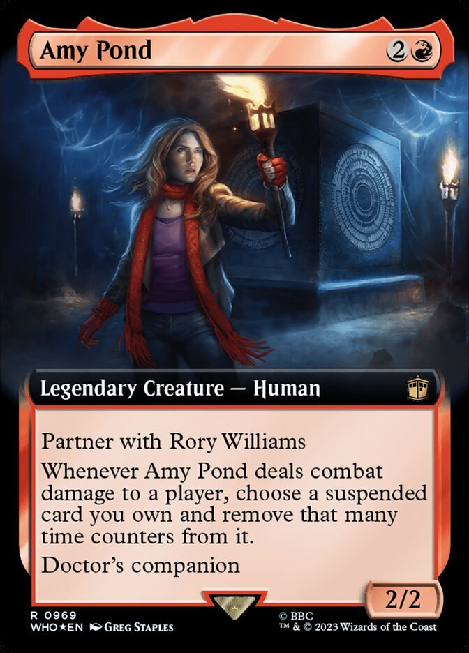 Amy Pond (Extended Art Surge Foil)