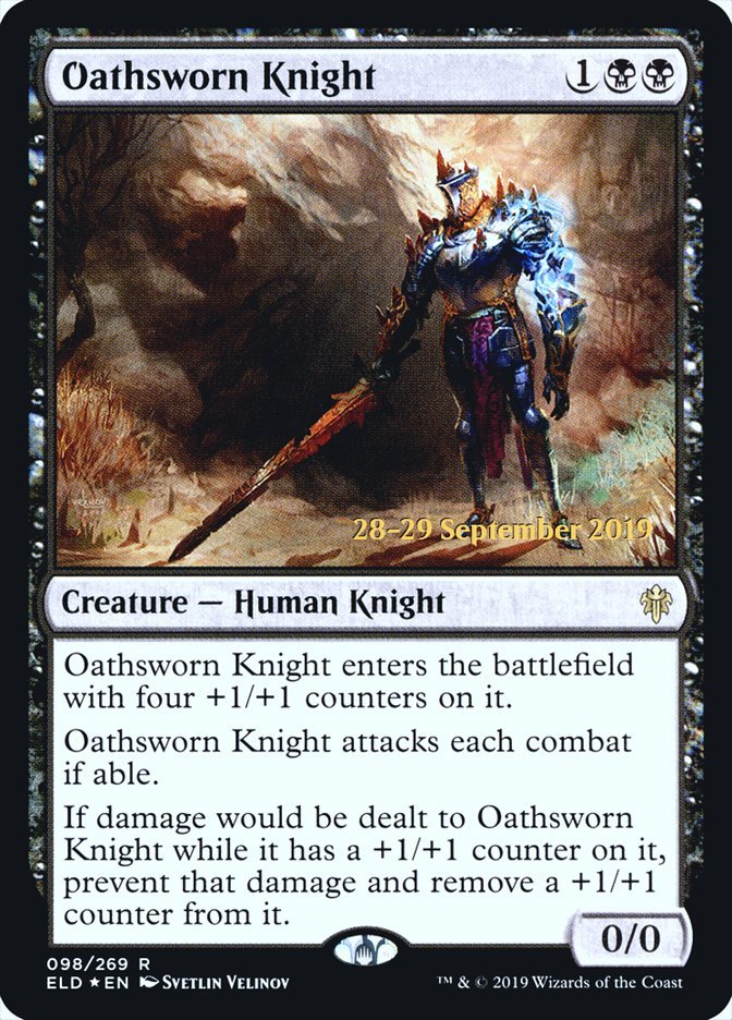 Oathsworn Knight (PR Foil)