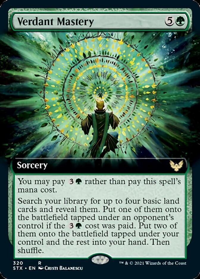 Verdant Mastery (Extended Art)