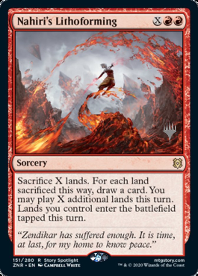 Nahiri's Lithoforming (Promo Pack)