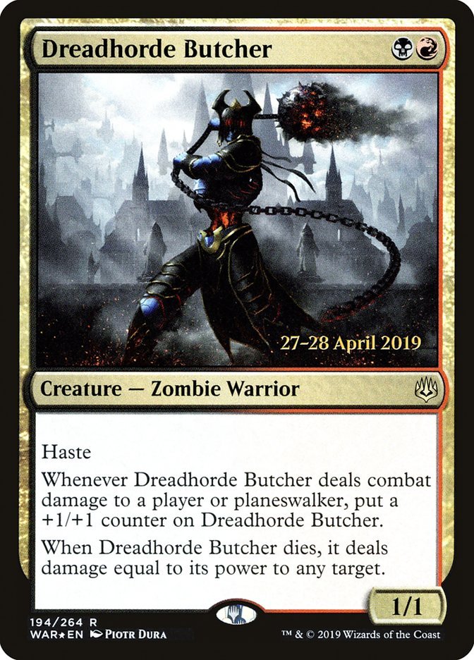 Dreadhorde Butcher (PR Foil)