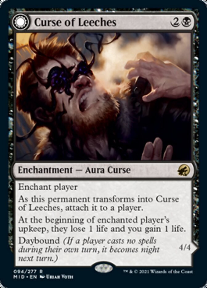 Curse of Leeches // Leeching Lurker front