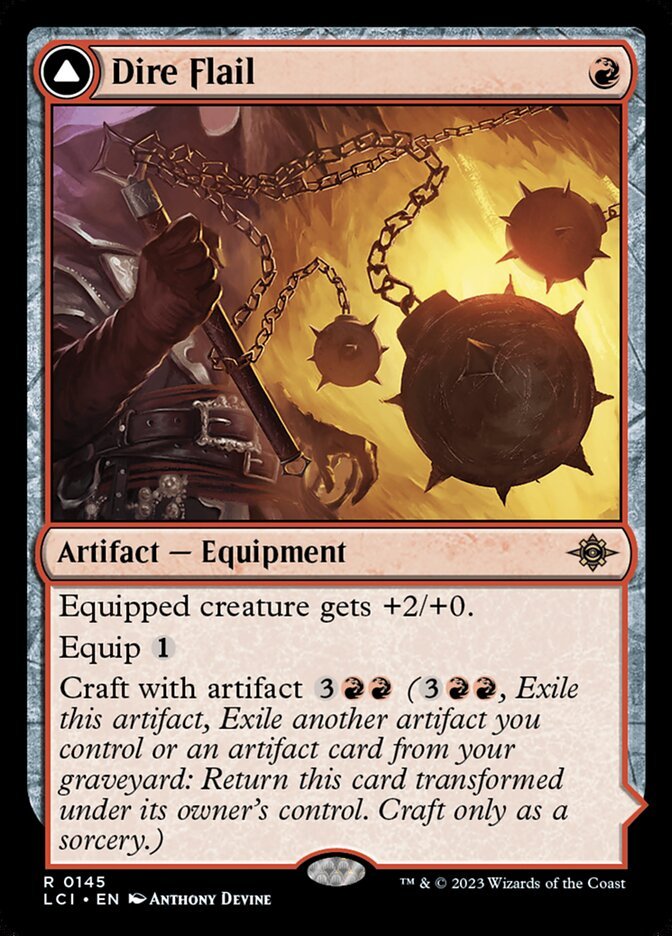 Dire Flail // Dire Blunderbuss front