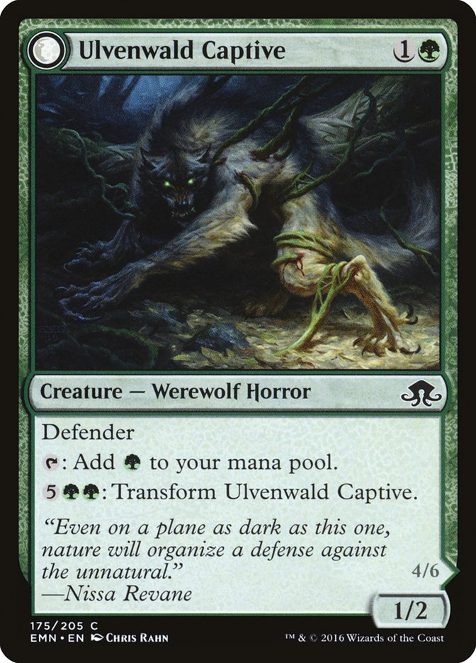 Ulvenwald Captive // Ulvenwald Abomination front