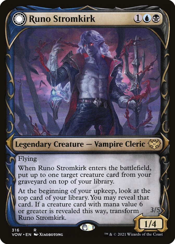 Runo Stromkirk // Krothuss, Lord of the Deep (Showcase) front