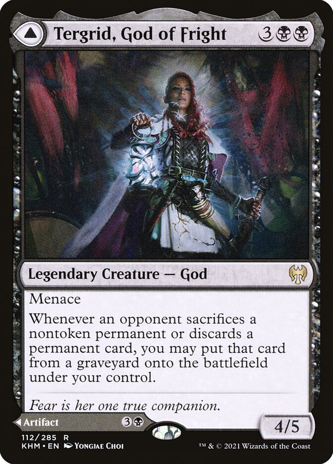 Tergrid, God of Fright // Tergrid's Lantern front