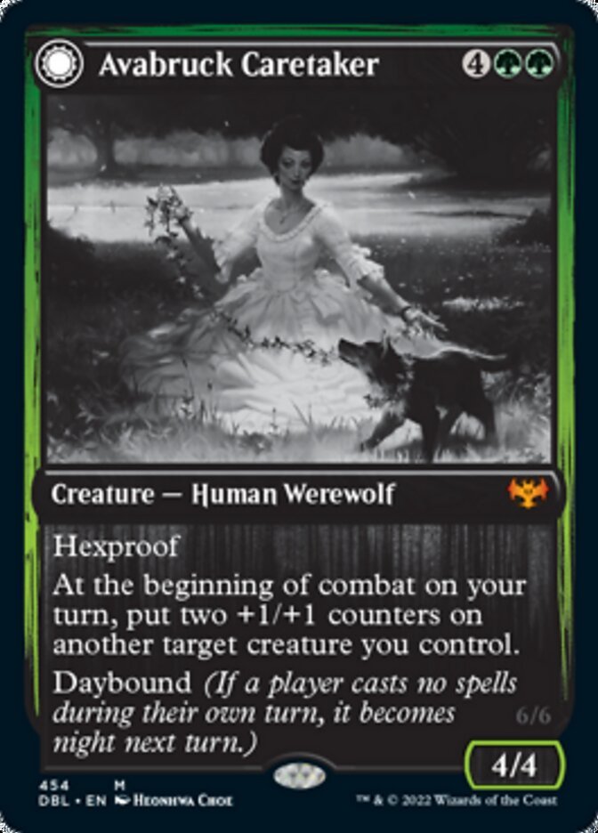 Avabruck Caretaker // Hollowhenge Huntmaster front