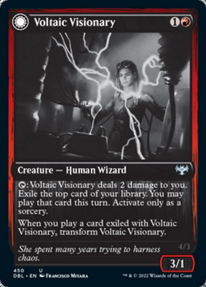 Voltaic Visionary // Volt-Charged Berserker front