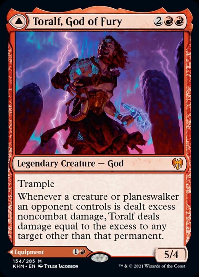 Toralf, God of Fury // Toralf's Hammer front