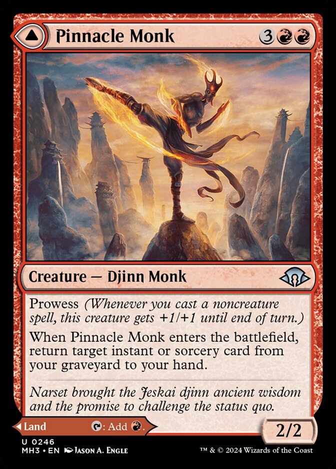 Pinnacle Monk // Mystic Peak front