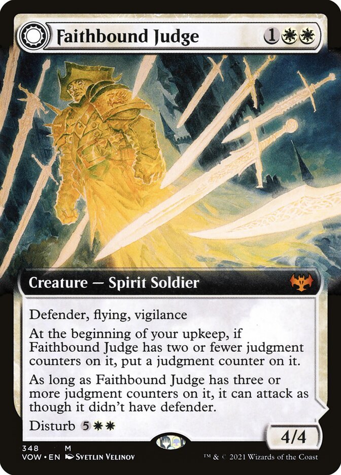 Faithbound Judge // Sinner's Judgment (Extended Art) front