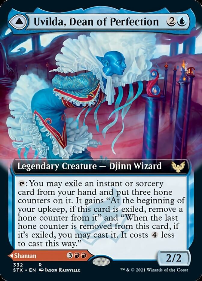 Uvilda, Dean of Perfection // Nassari, Dean of Expression (Extended Art) front