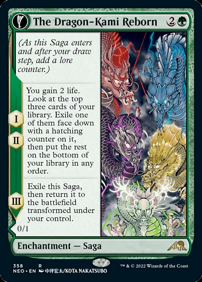 The Dragon-Kami Reborn // Dragon-Kami's Egg (Showcase) front