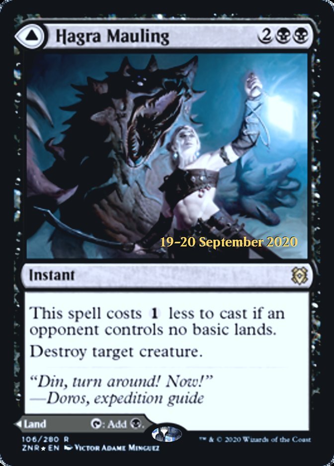 Hagra Mauling // Hagra Broodpit (PR Foil) front