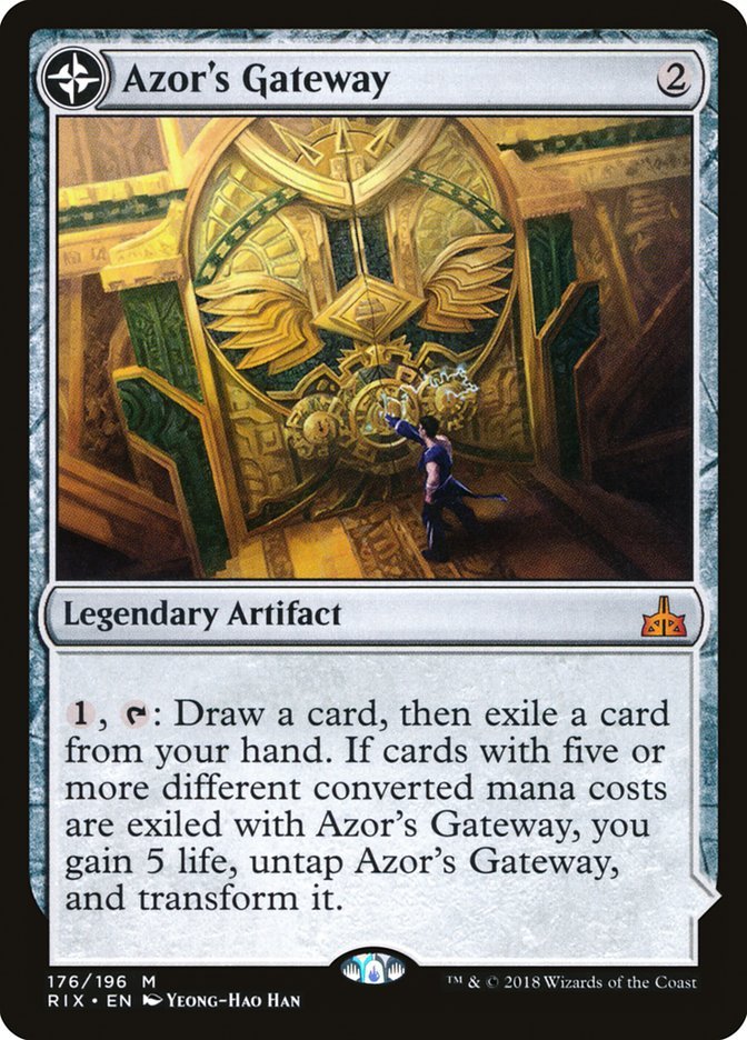 Azor's Gateway // Sanctum of the Sun front