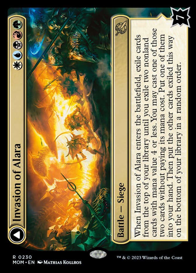 Invasion of Alara // Awaken the Maelstrom front