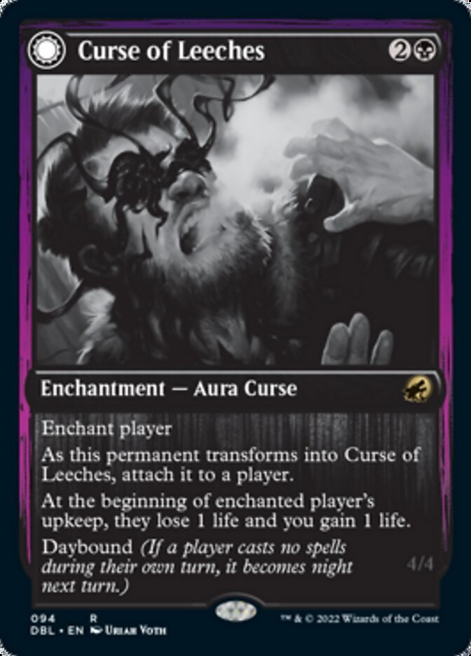 Curse of Leeches // Leeching Lurker front