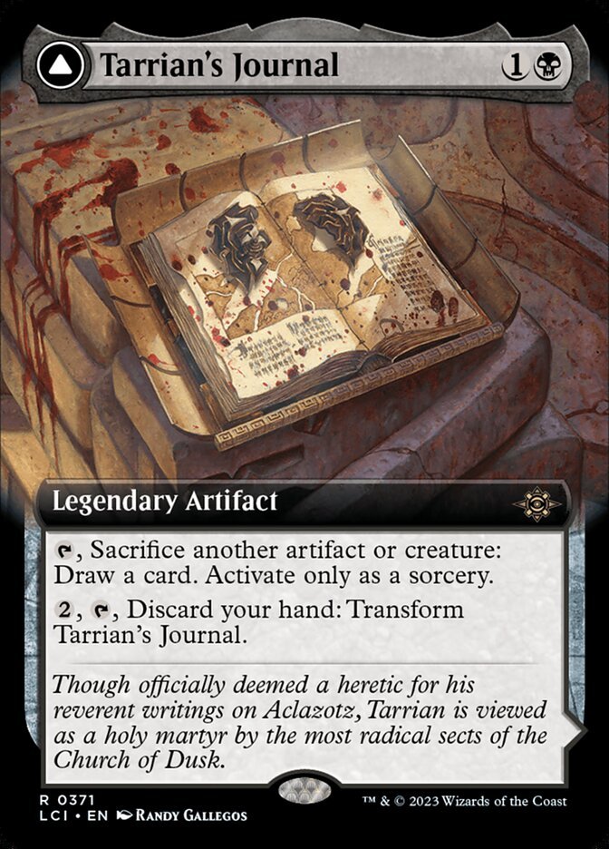 Tarrian's Journal // The Tomb of Aclazotz (Extended Art) front