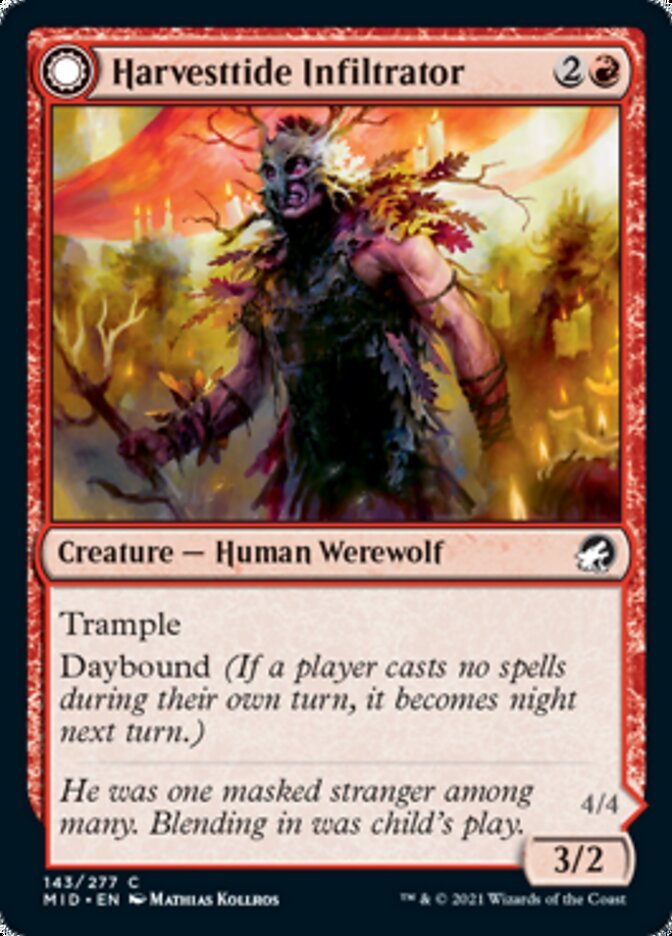 Harvesttide Infiltrator // Harvesttide Assailant front