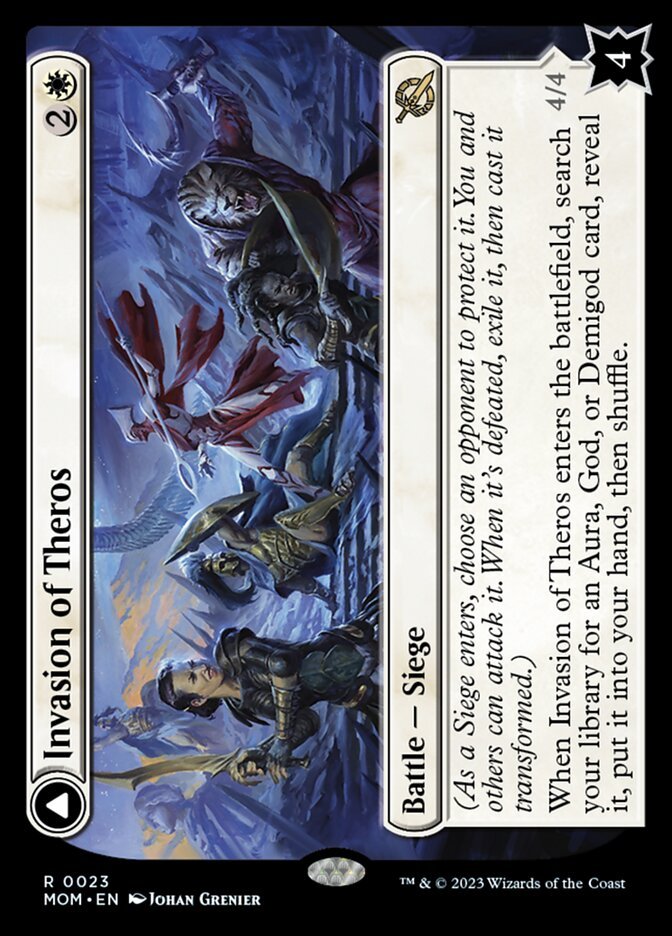 Invasion of Theros // Ephara, Ever-Sheltering front