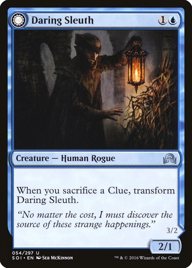 Daring Sleuth // Bearer of Overwhelming Truths front