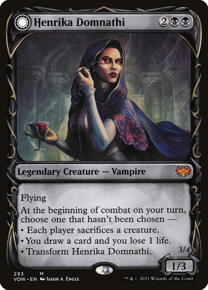 Henrika Domnathi // Henrika, Infernal Seer (Showcase) front