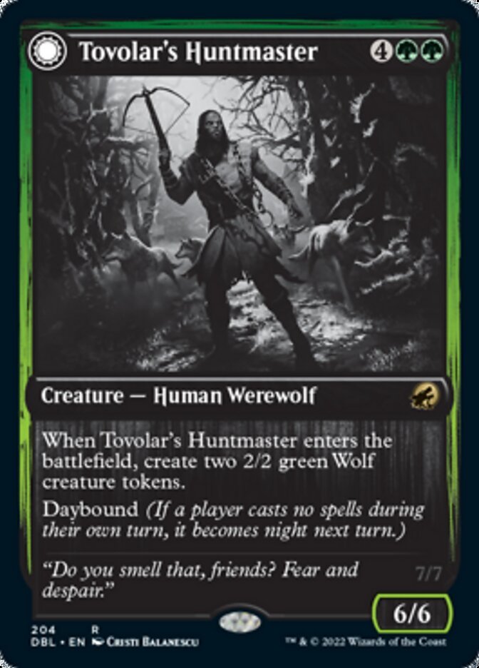 Tovolar's Huntmaster // Tovolar's Packleader front