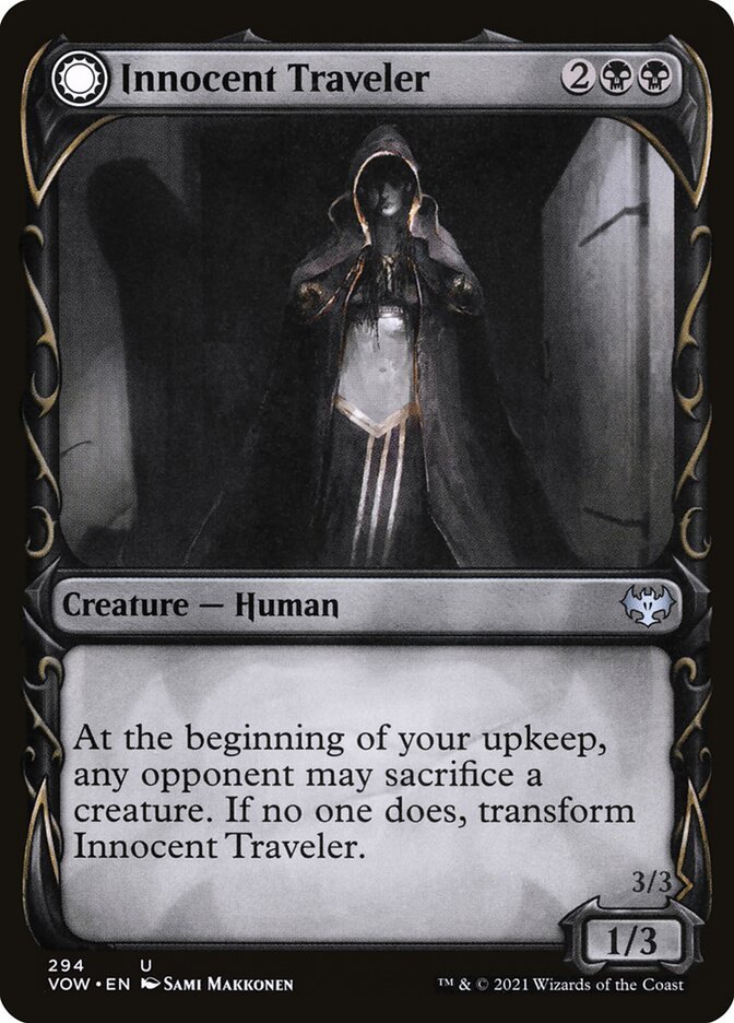 Innocent Traveler // Malicious Invader (Showcase) front
