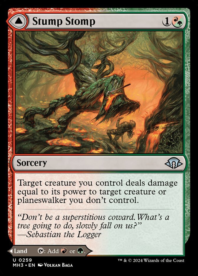 Stump Stomp // Burnwillow Clearing front