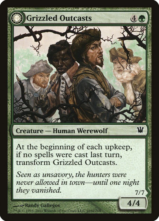 Grizzled Outcasts // Krallenhorde Wantons front