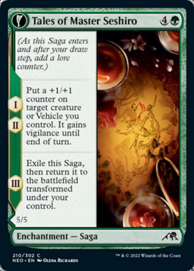 Tales of Master Seshiro // Seshiro's Living Legacy front