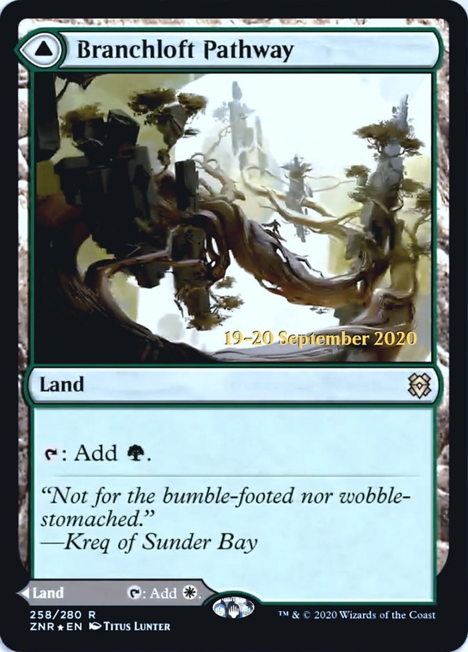 Branchloft Pathway // Boulderloft Pathway (PR Foil) front