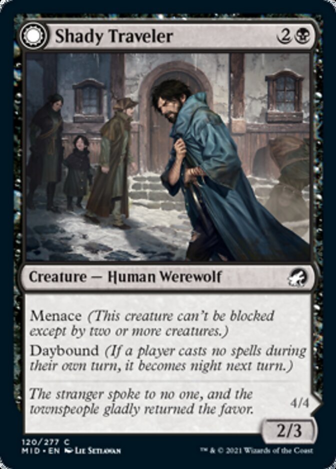 Shady Traveler // Stalking Predator front