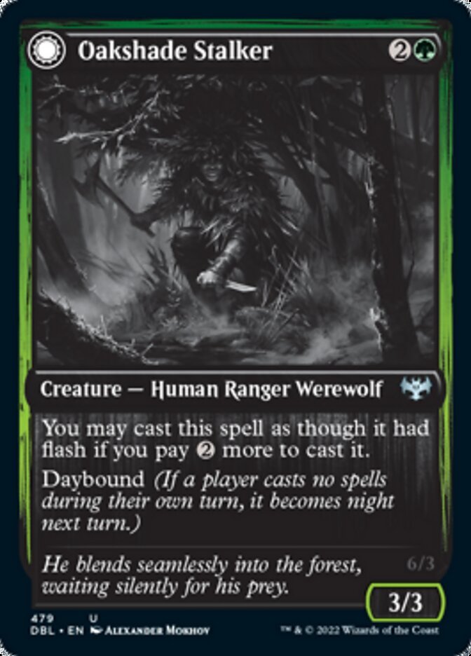 Oakshade Stalker // Moonlit Ambusher front