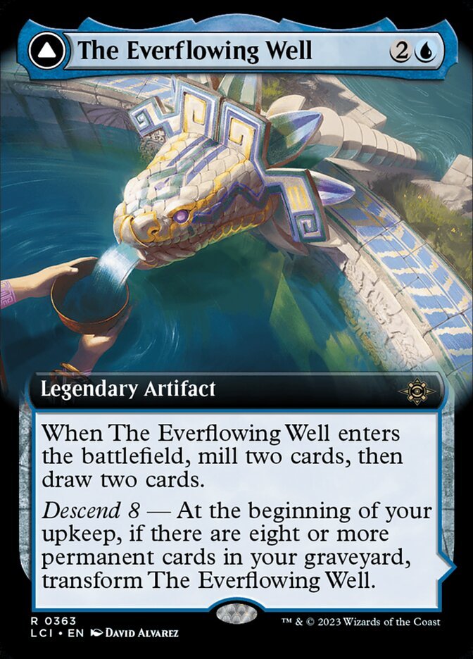 The Everflowing Well // The Myriad Pools (Extended Art) front