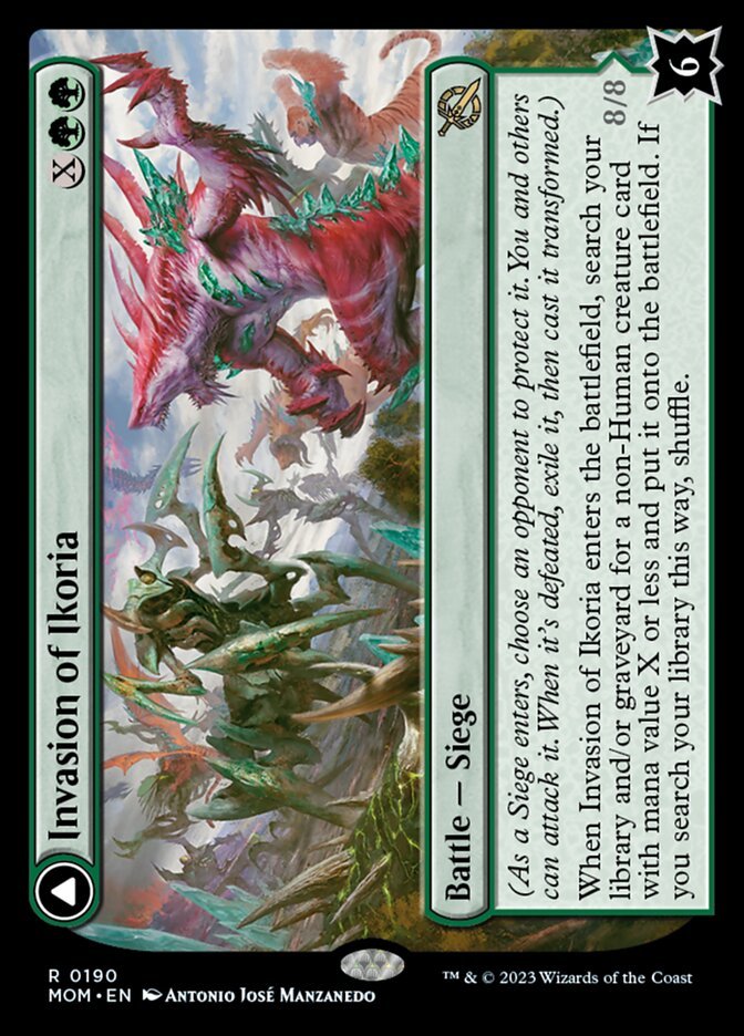 Invasion of Ikoria // Zilortha, Apex of Ikoria front