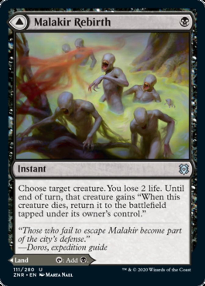 Malakir Rebirth // Malakir Mire front
