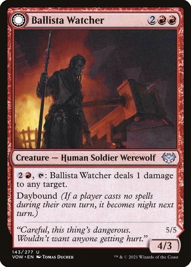 Ballista Watcher // Ballista Wielder front