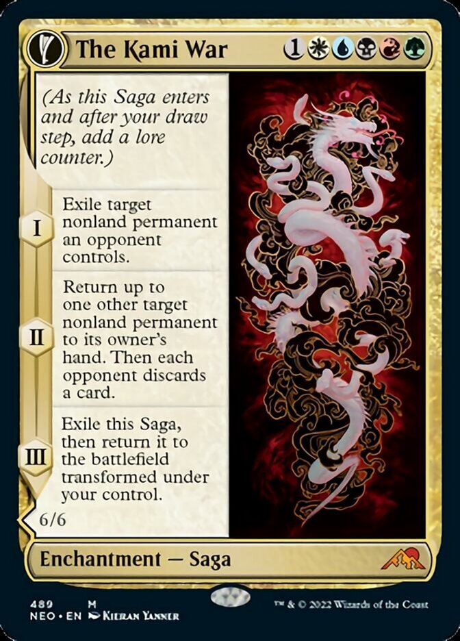The Kami War // O-Kagachi Made Manifest (Extended Art) front
