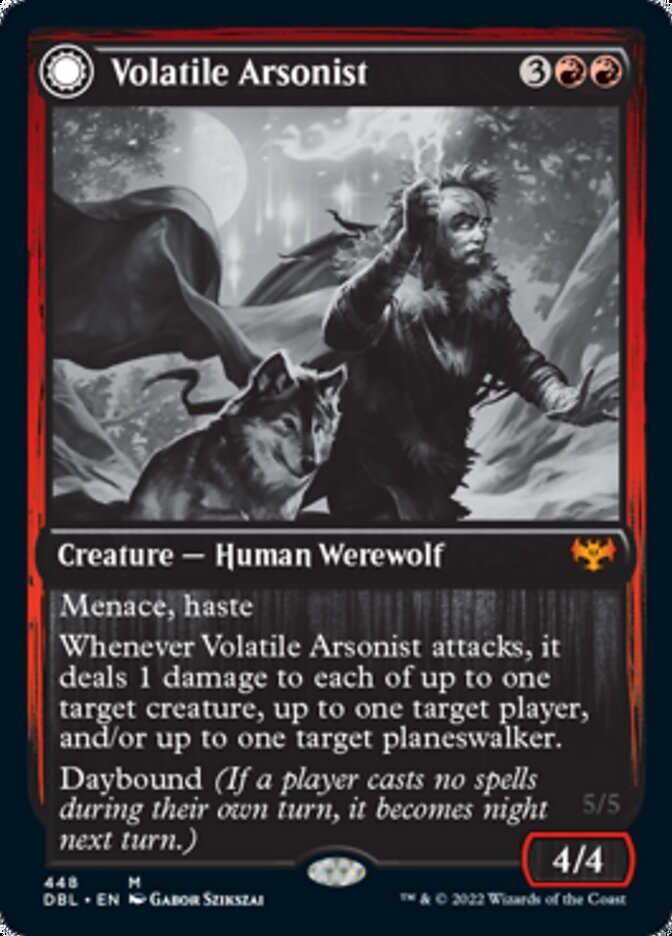 Volatile Arsonist // Dire-Strain Anarchist front