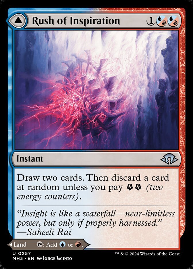 Rush of Inspiration // Crackling Falls front