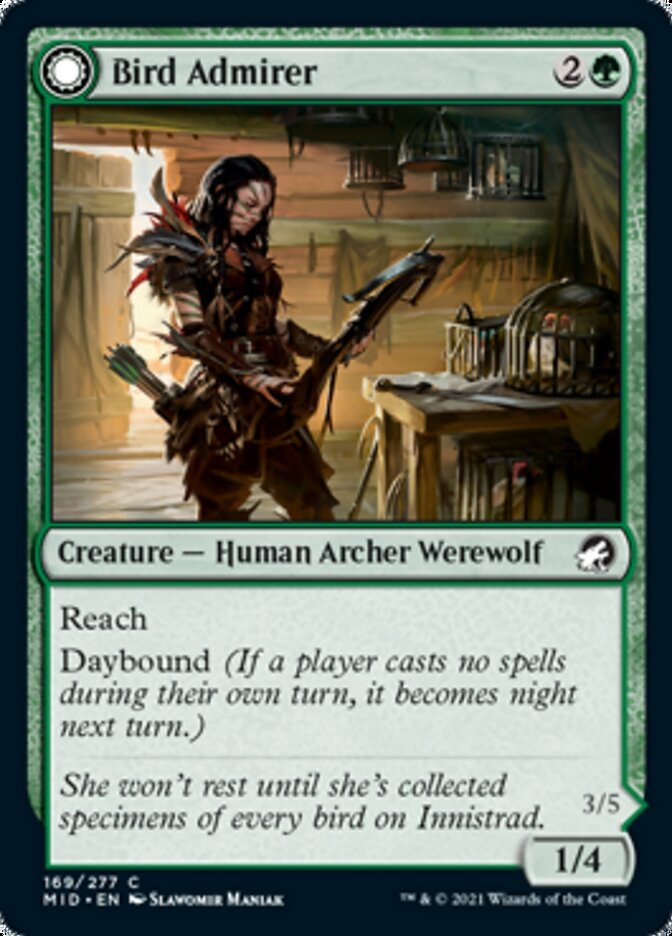 Bird Admirer // Wing Shredder front