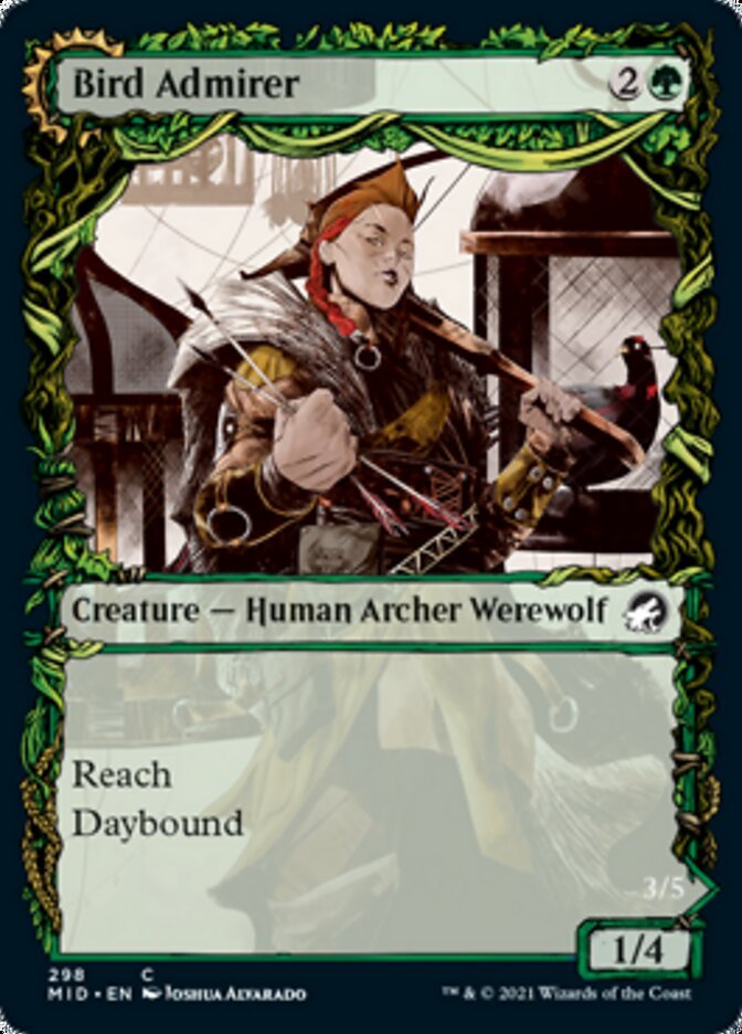 Bird Admirer // Wing Shredder (Showcase) front