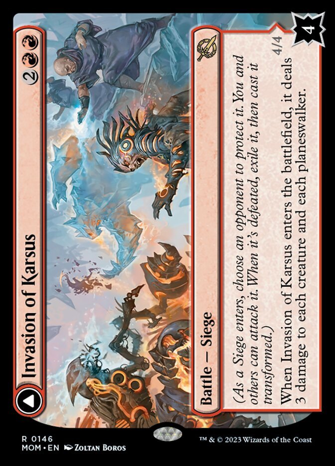 Invasion of Karsus // Refraction Elemental front