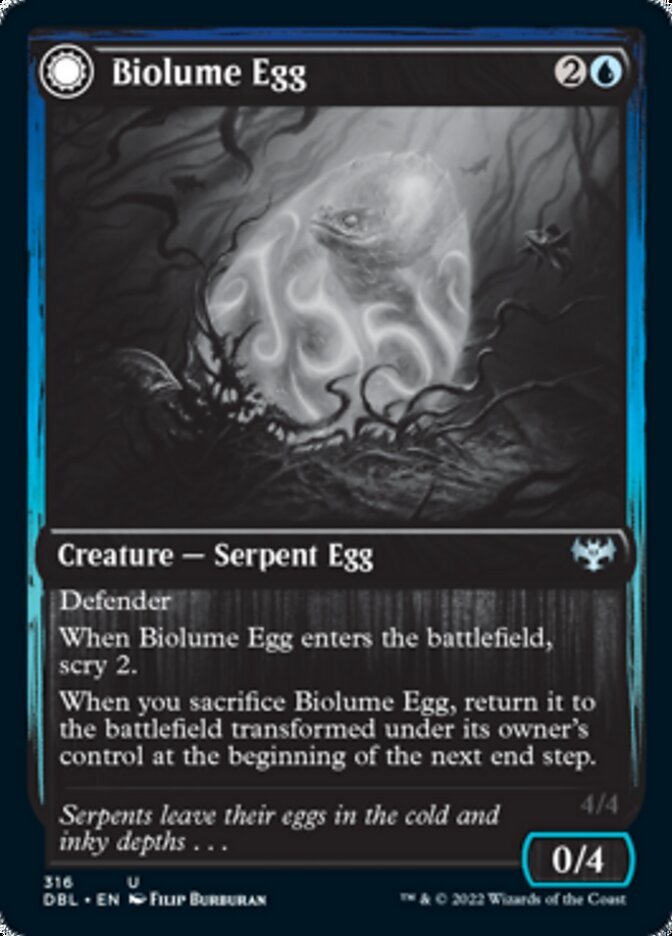 Biolume Egg // Biolume Serpent front