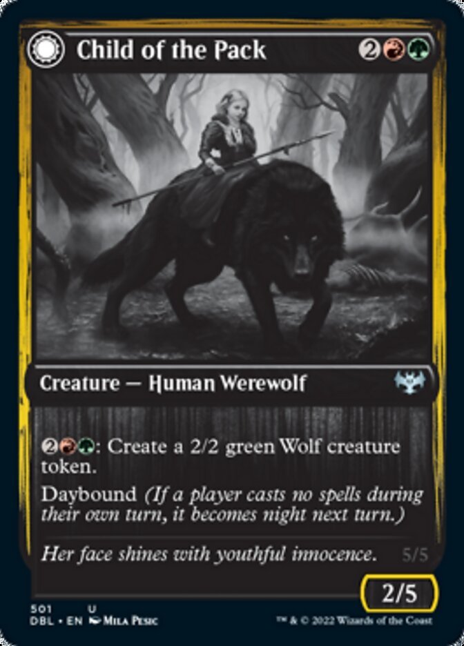 Child of the Pack // Savage Packmate front