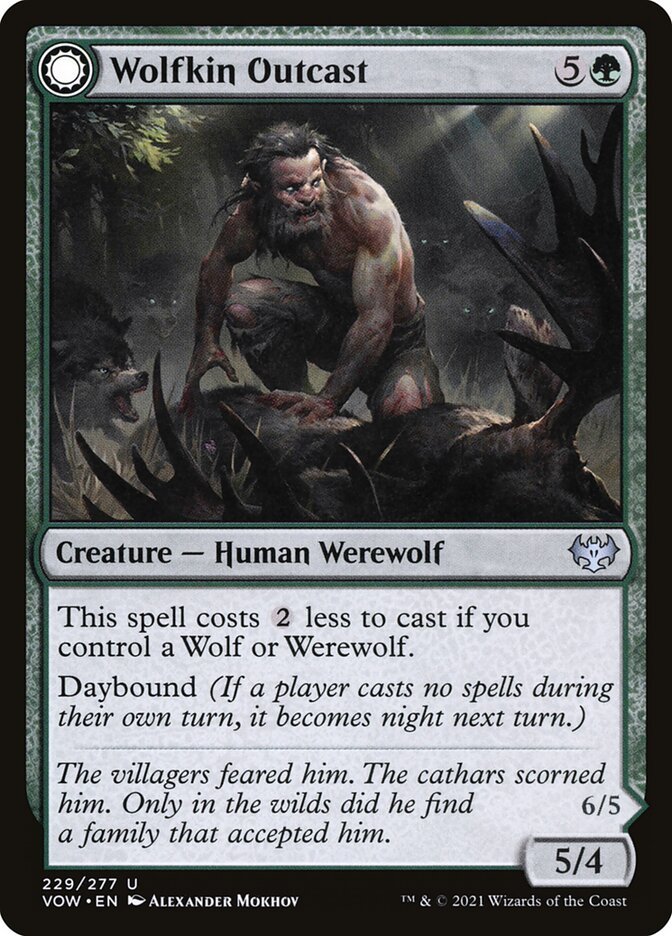 Wolfkin Outcast // Wedding Crasher front